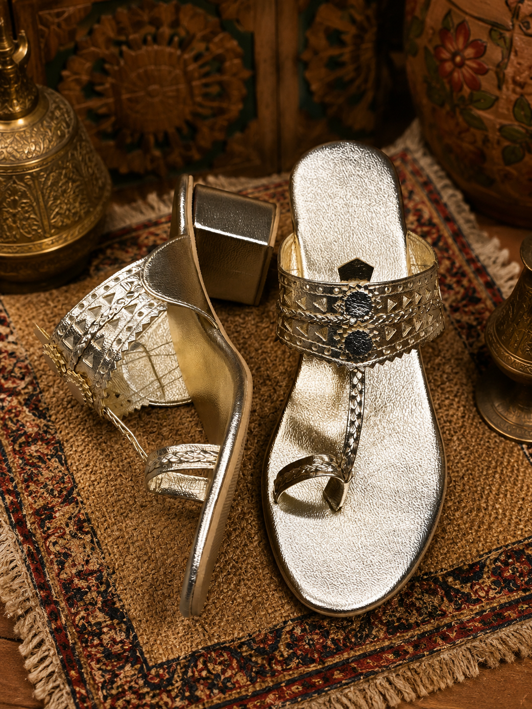 Heel golden kolapuri