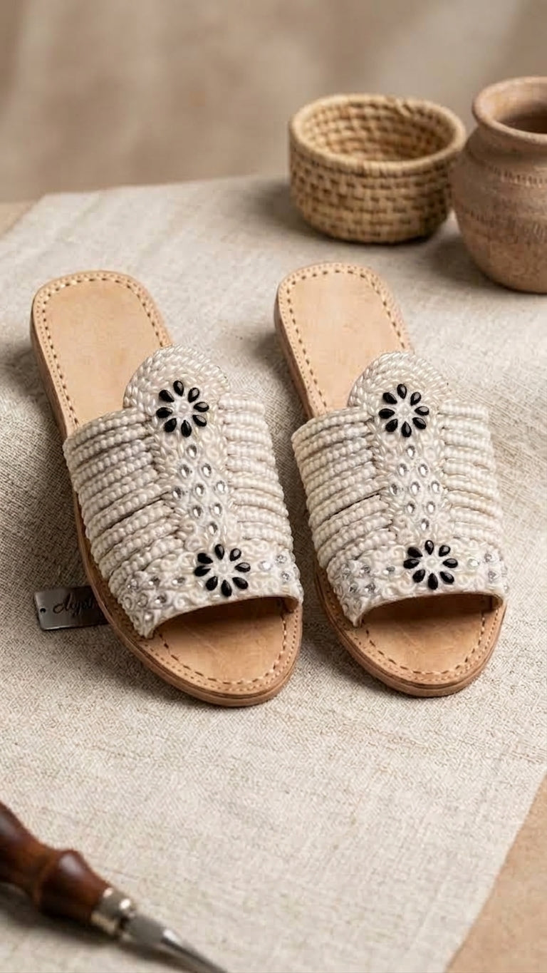 Artisan Embroidered Slider
