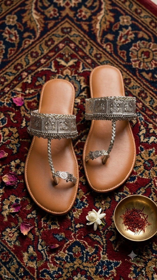 Noor Silver Bunch Kolhapuri