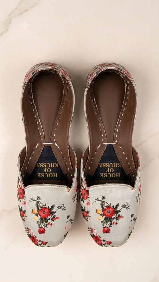 Floral Printed Khussa